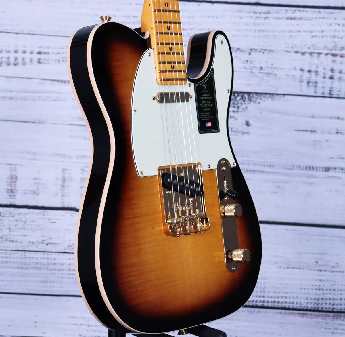 Fender 75th Anniversary American Professional Custom Telecaster w/Case | 2-Color Sunburst - Image 5