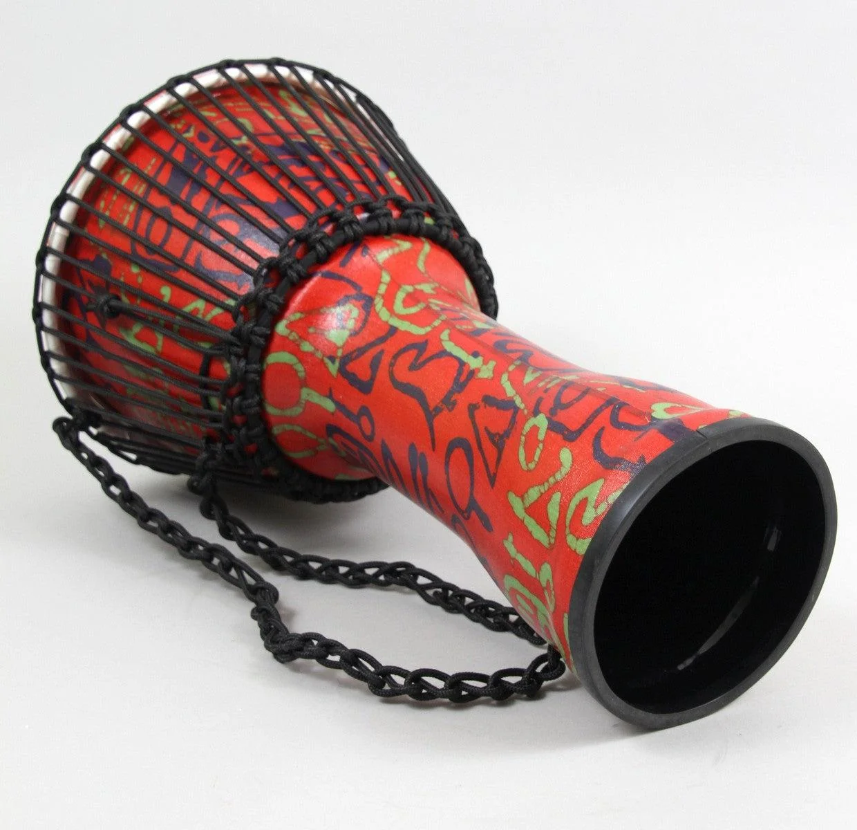 Meinl Rope Tuned Travel Series Djembe | Pharaoh's Script | 10 Inch - Image 2