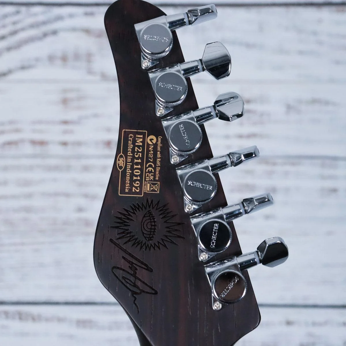Schecter Signature Nick Johnston HH Electric Guitar | Atomic Mercury - Image 6