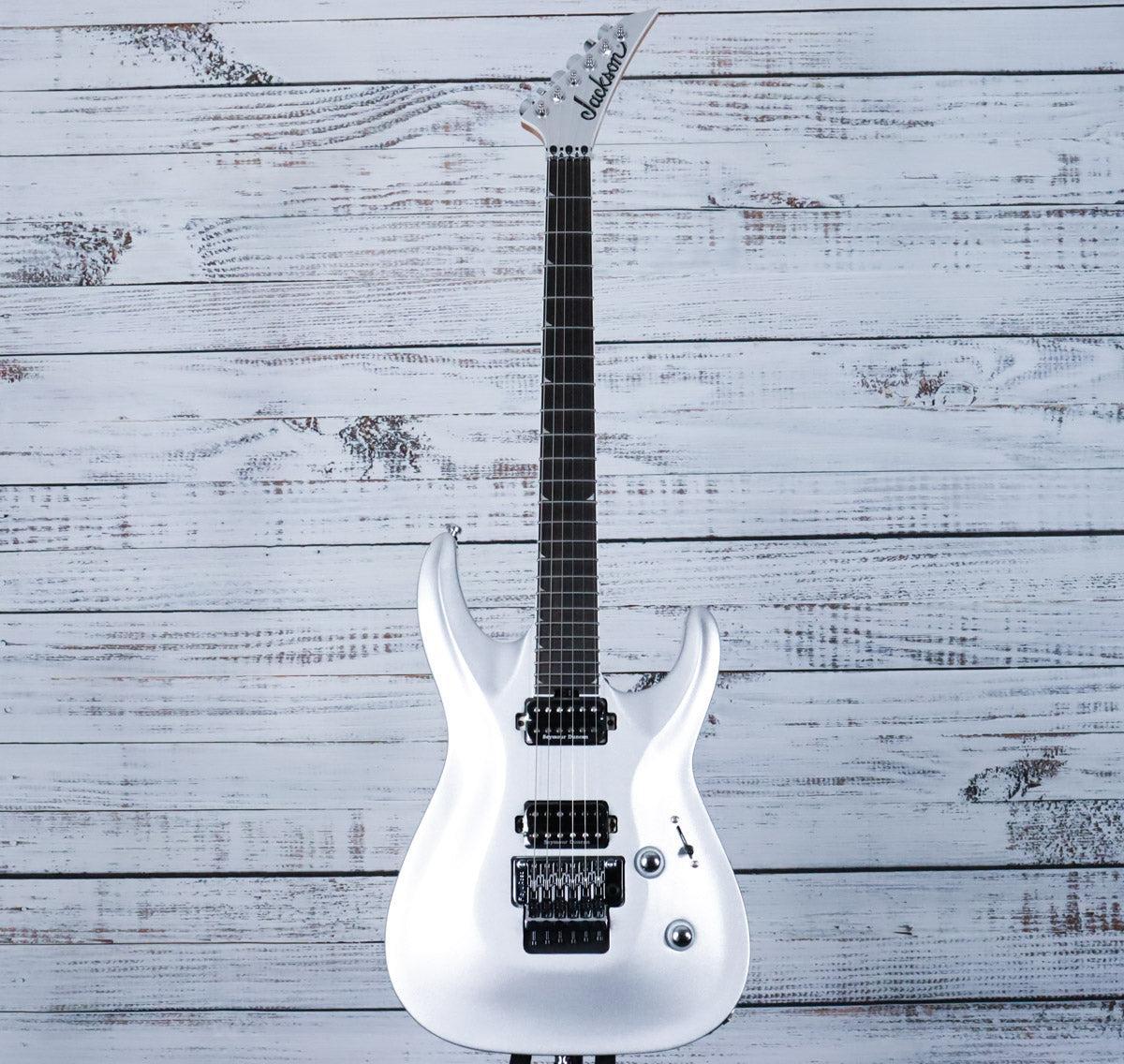 Jackson Pro Plus Series Soloist SLA2 Electric Guitar w/Floyd Rose & Gig Bag | Quicksilver - Image 3