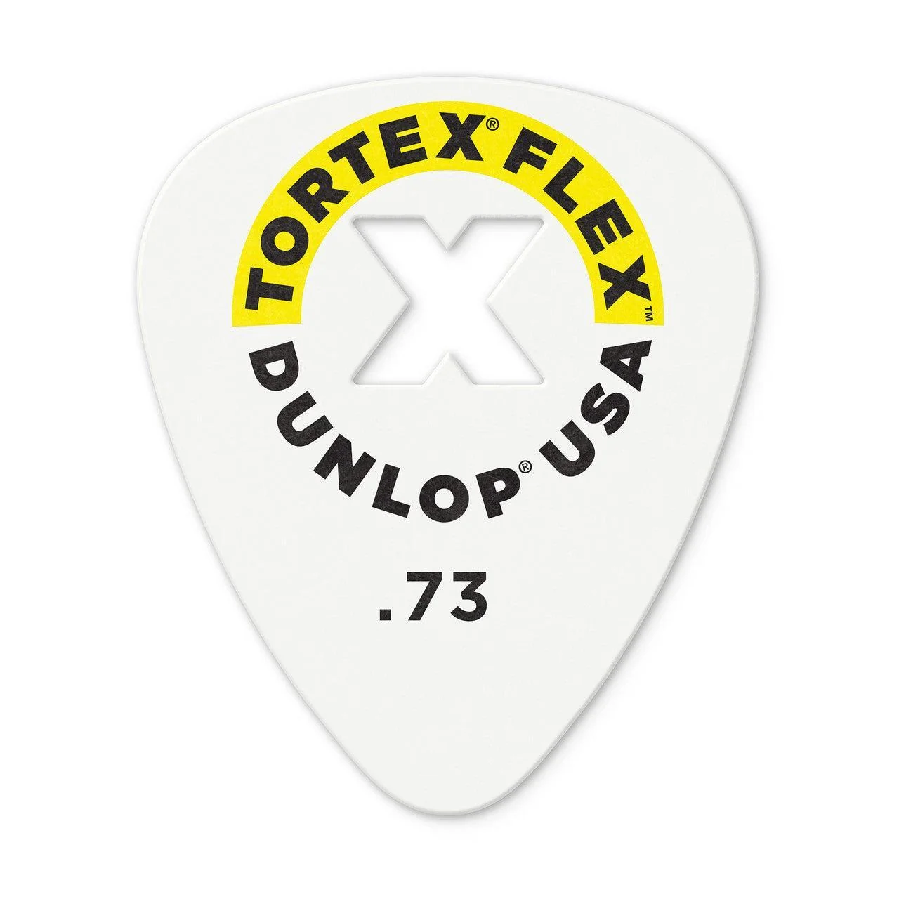 Dunlop Tortex Flex "X" Pick | 0.73mm | 12pk