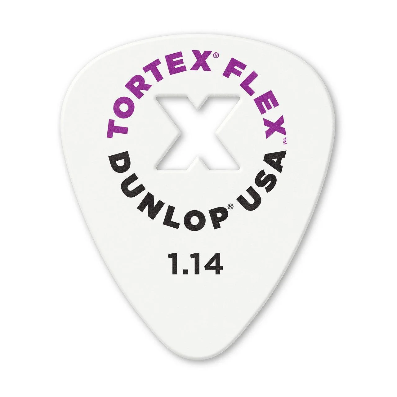 Dunlop Tortex Flex "X" Pick | 1.14mm | 12pk