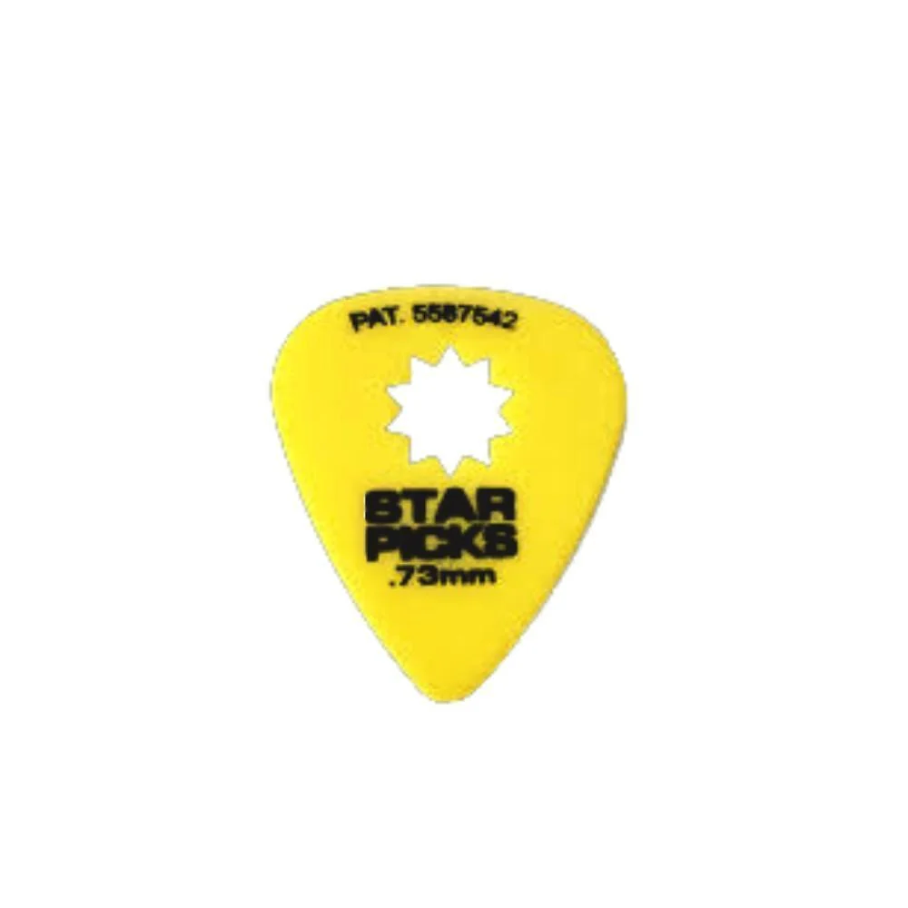 Cleartone Delrin Star Guitar Picks | .73mm | 12pk