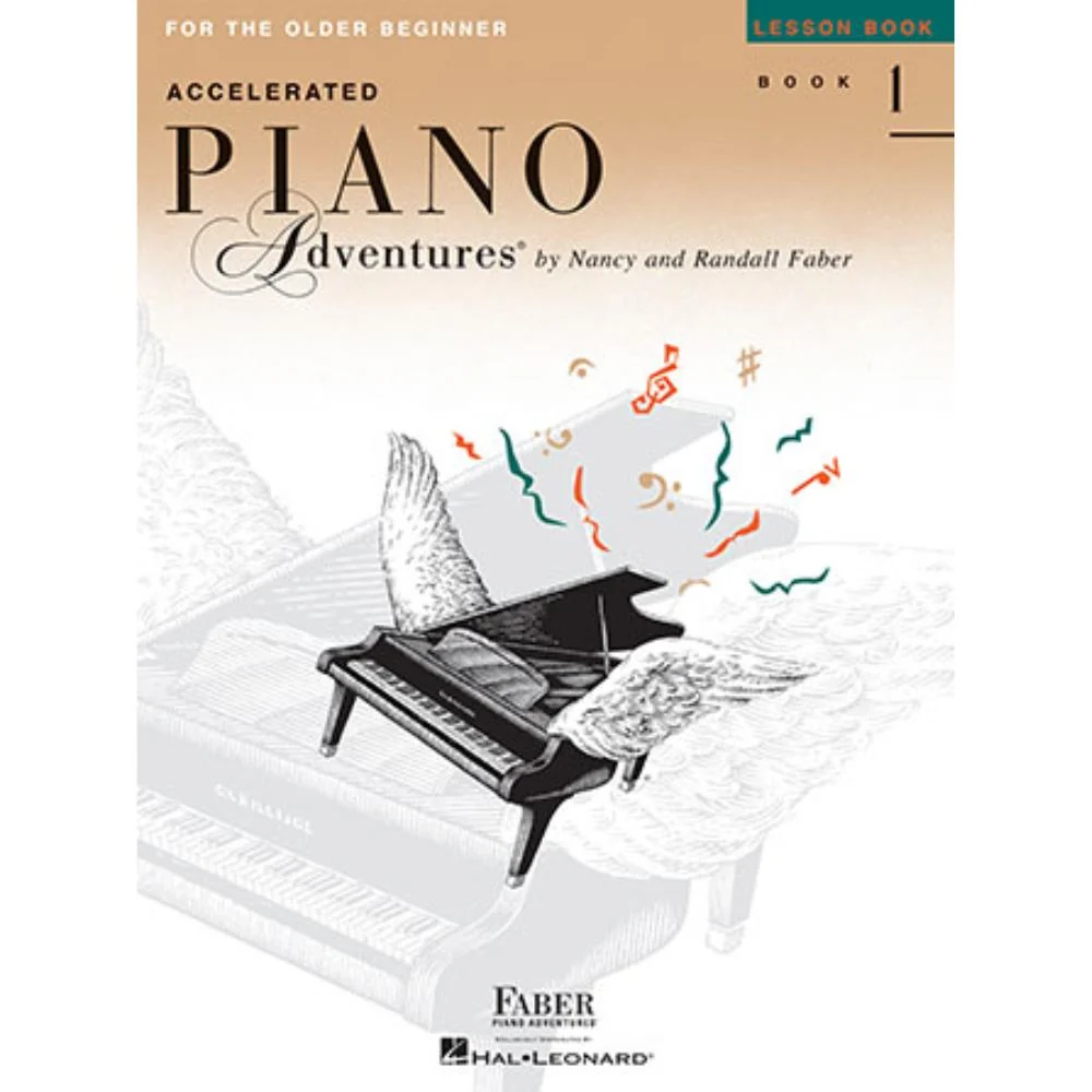 Accellerated Piano Adventures For The Older Beginner | Lesson Book 1