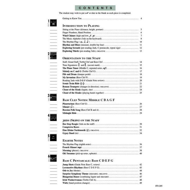 Accellerated Piano Adventures For The Older Beginner | Lesson Book 1 - Image 2