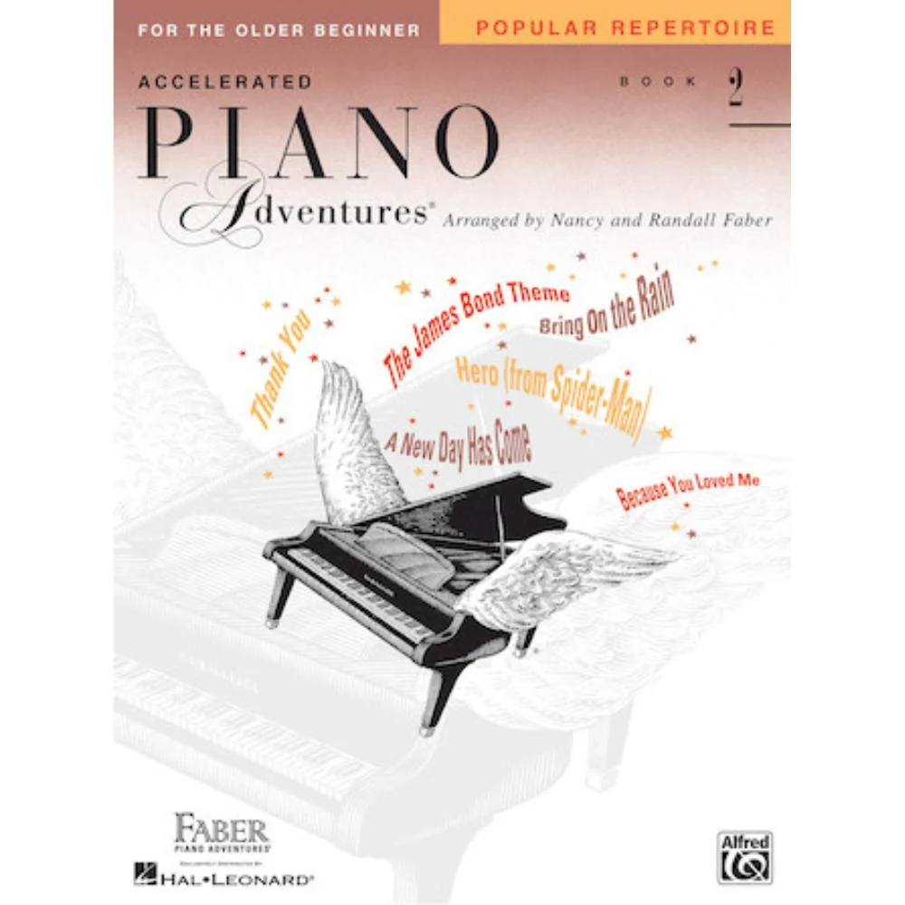 Accelerated Piano Adventures for the Older Beginner | Popular Repertoire | Book 2
