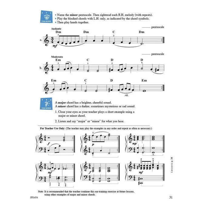 Accelerated Piano Adventures for the Older Beginner | Theory | Book 2 - Image 4