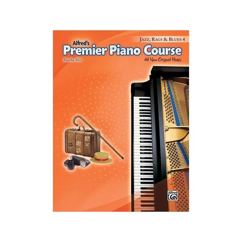 Alfred's Premier Piano Course | Jazz, Rags & Blues | Book 4