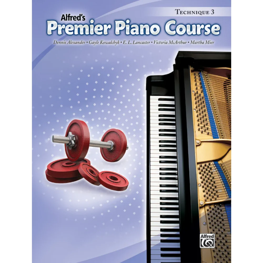 Alfred's Premier Piano Course | Technique | Book 3