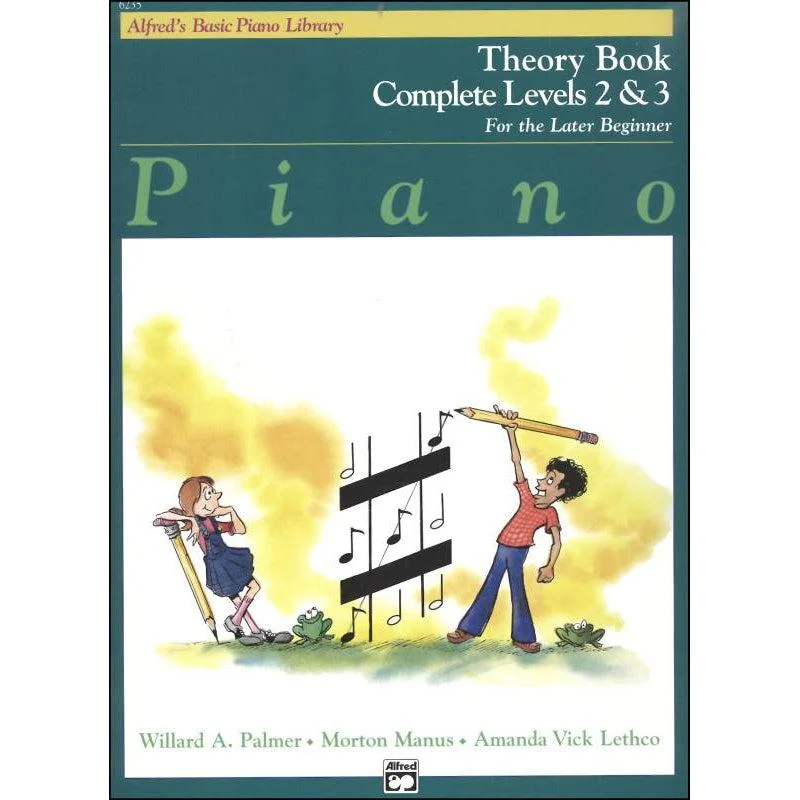 Alfred's Basic Course | Theory Book | Levels 2 & 3