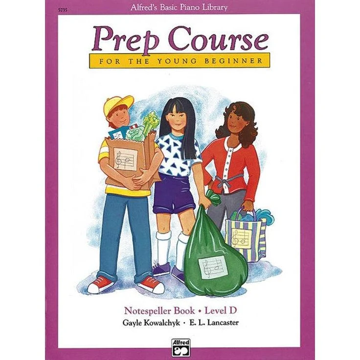 Alfred's Basic Piano Prep Course: Notespeller | Book D