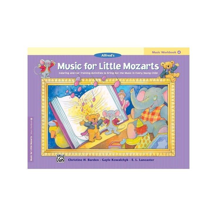 Alfred's Music for Little Mozarts | Book 4 Music | Workbook