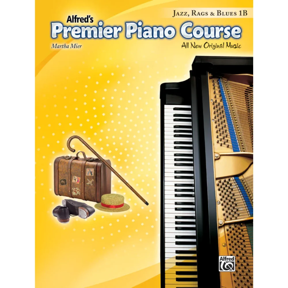 Alfred's Premier Piano Course | Jazz, Rags & Blues | Book 1B