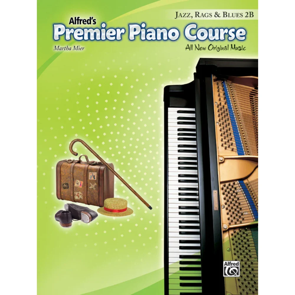 Alfred's Premier Piano Course | Jazz, Rags & Blues | Book 2B