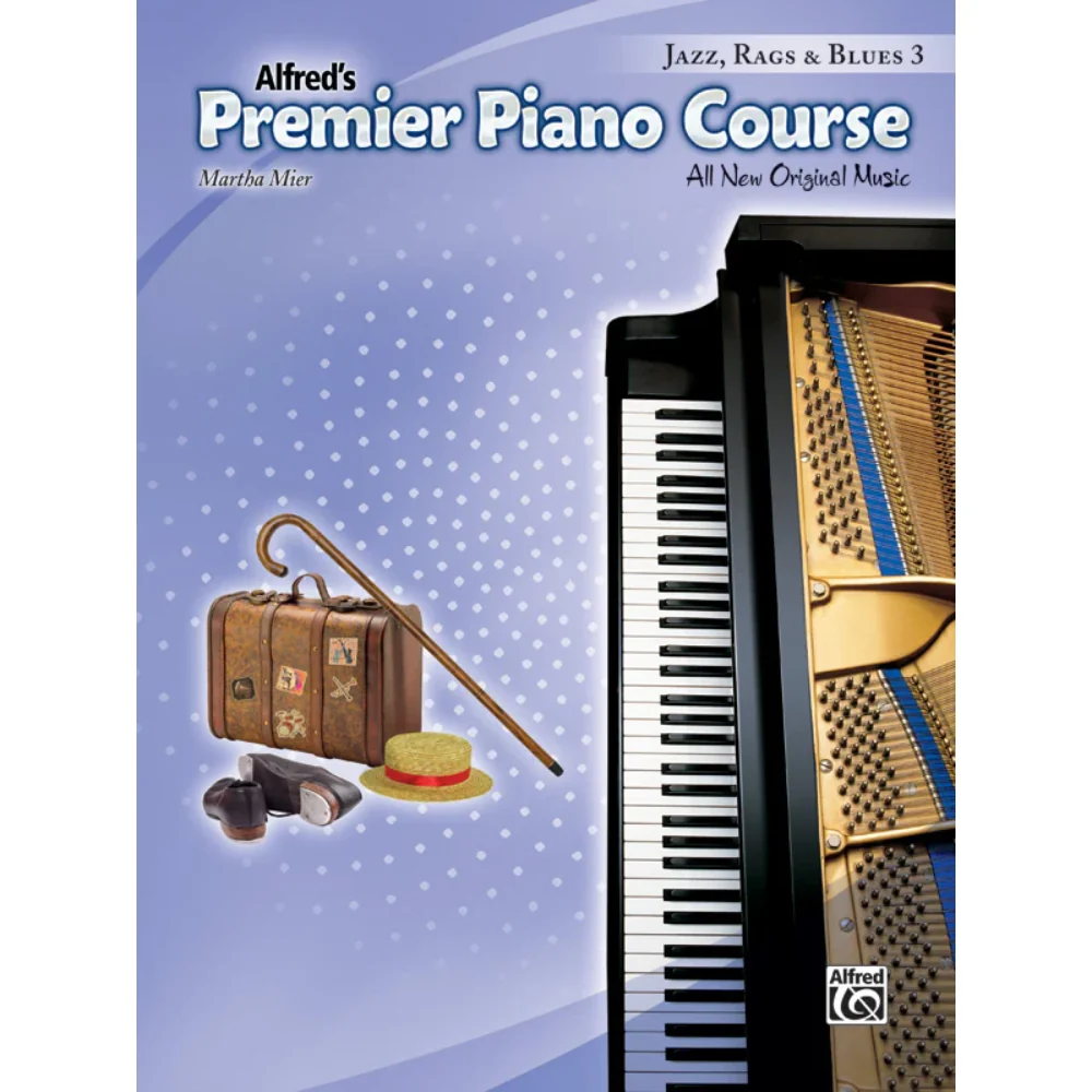 Alfred's Premier Piano Course | Jazz, Rags & Blues | Book 3
