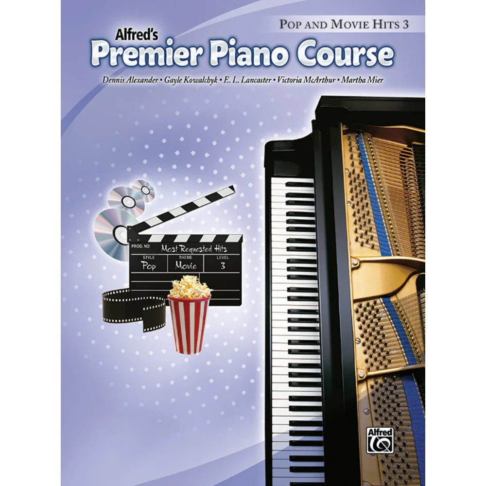Alfred's Premier Piano Course | Pop & Movie Hits | Book 3