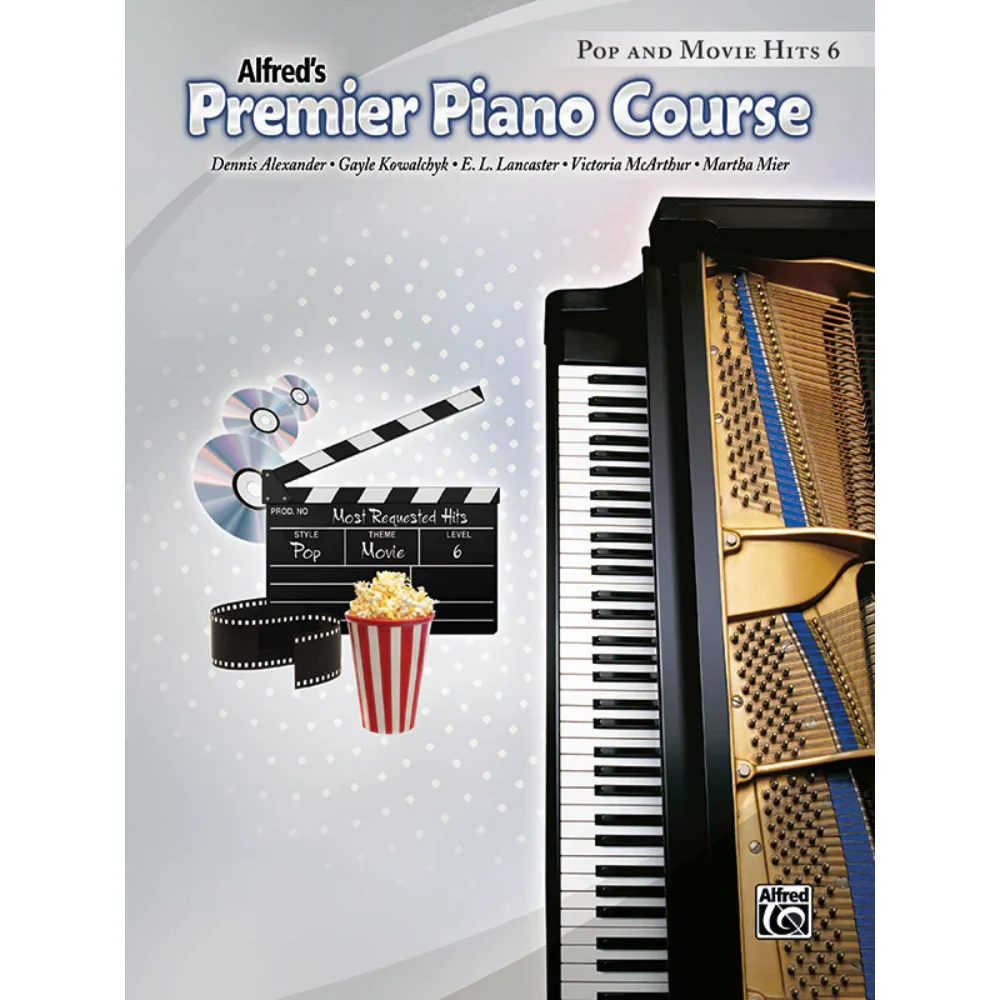 Alfred's Premier Piano Course | Pop & Movie Hits | Book 6