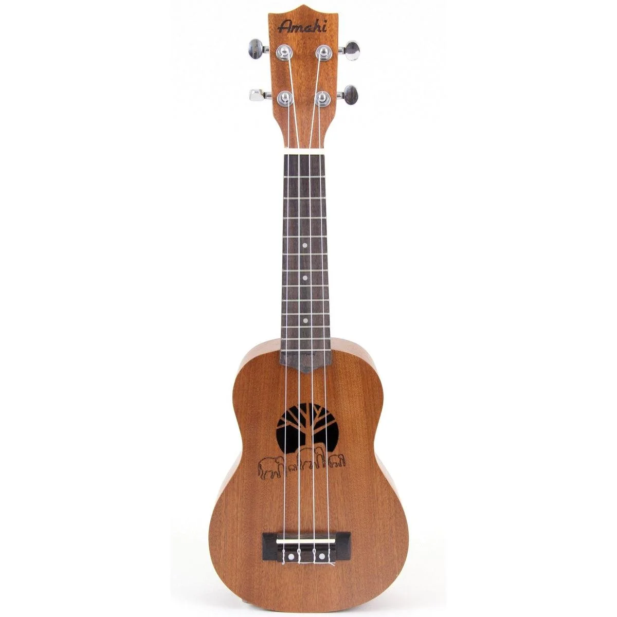 Amahi UK130 Traditional Shape Soprano Ukulele