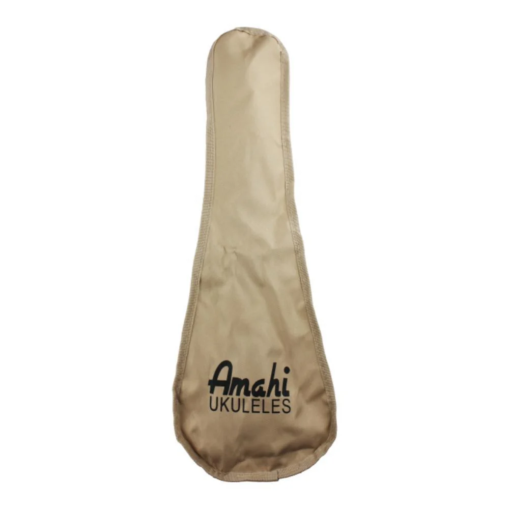 Amahi Jelly Bean Soprano Ukulele w/Gig Bag | Toasted Marshmallow - Image 2