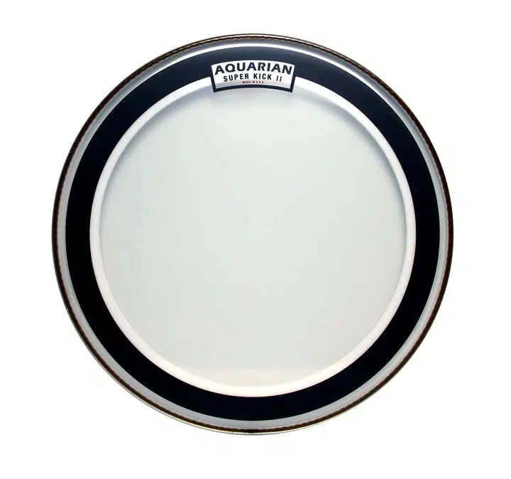 Aquarian Super Kick II Drumhead | 22" (Clear)