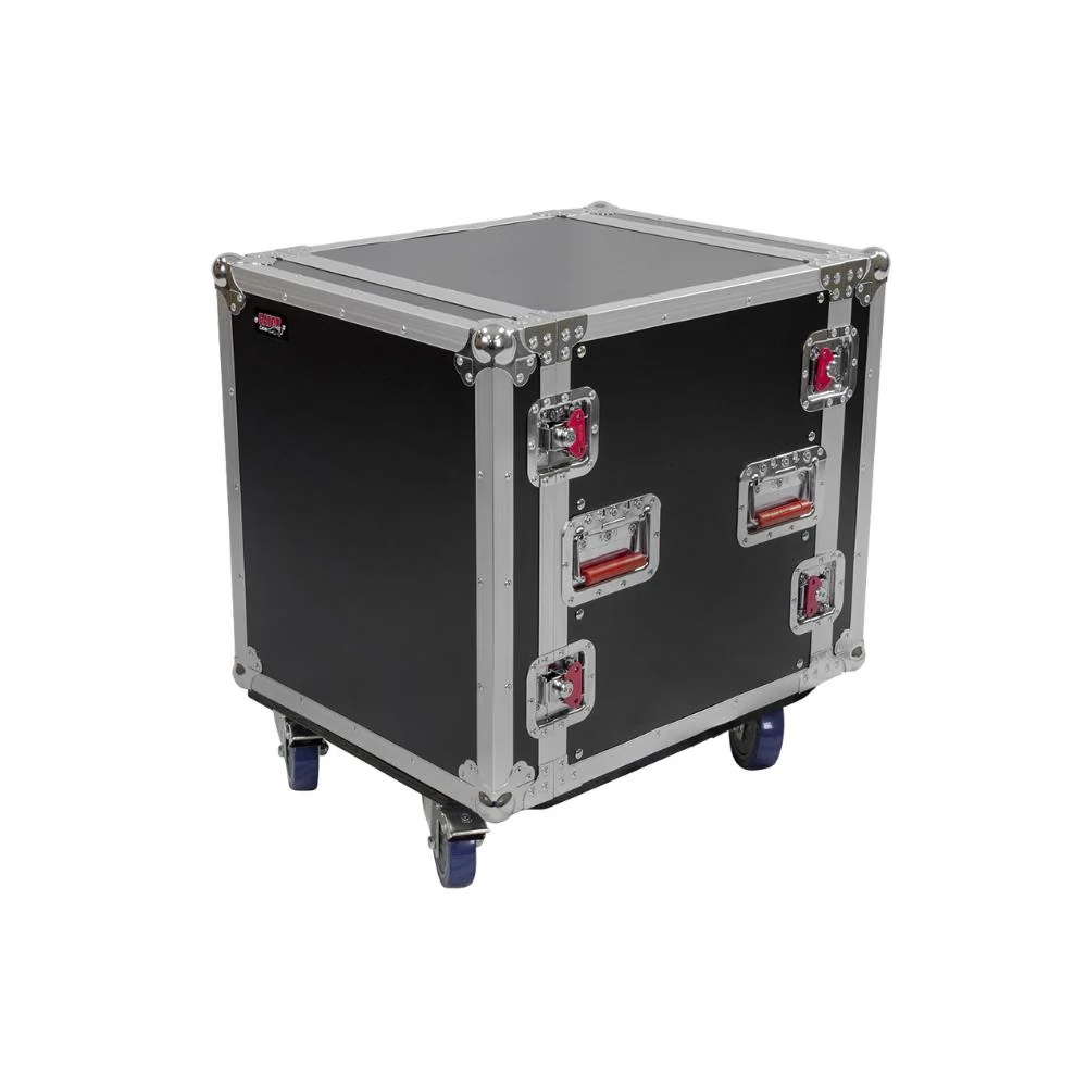 Gator 12U Standard Audio Road Rack Case w/Casters | 17" Depth (IN-STOCK)