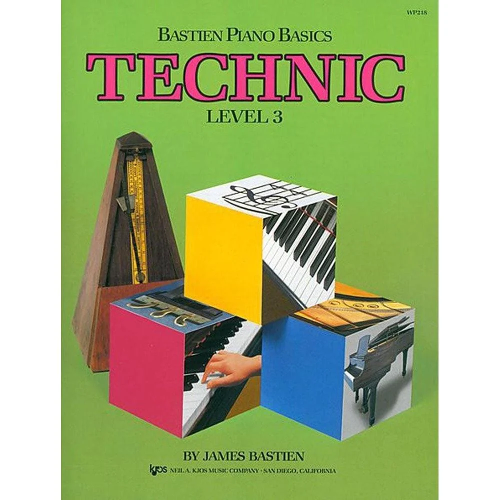 Bastien Piano Basics | Technic | Level 3