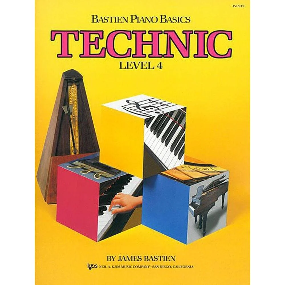 Bastien Piano Basics | Technic | Level 4