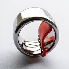 Black Mountain High-Grade Steel Slide Ring | Extra Large