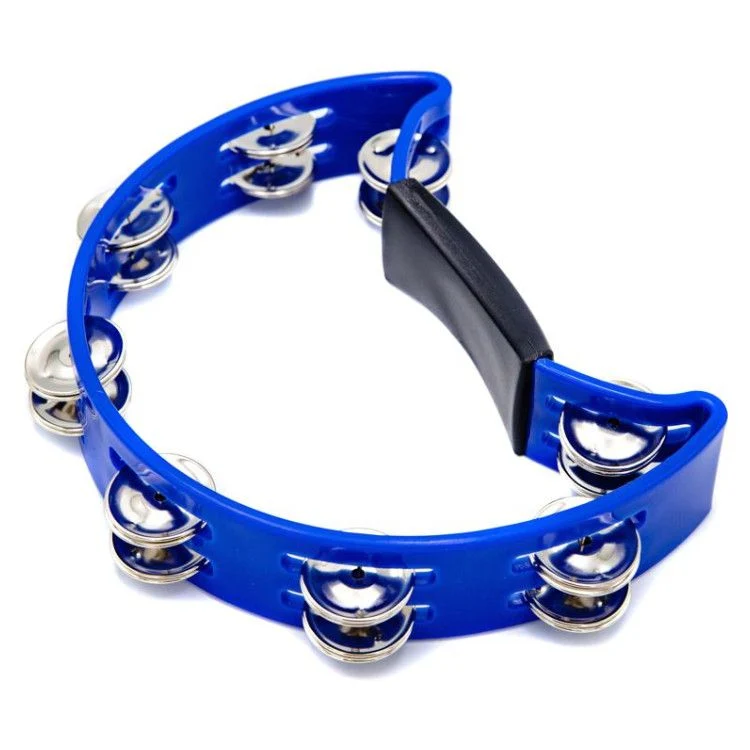Cardinal Percussion Double Row Tambourine | Blue