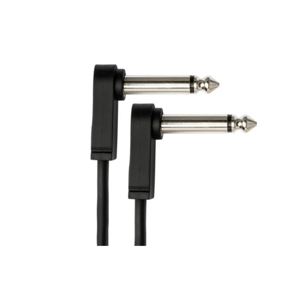 Hosa Guitar Patch Cable | Flat Right-Angle | 6" - Image 2