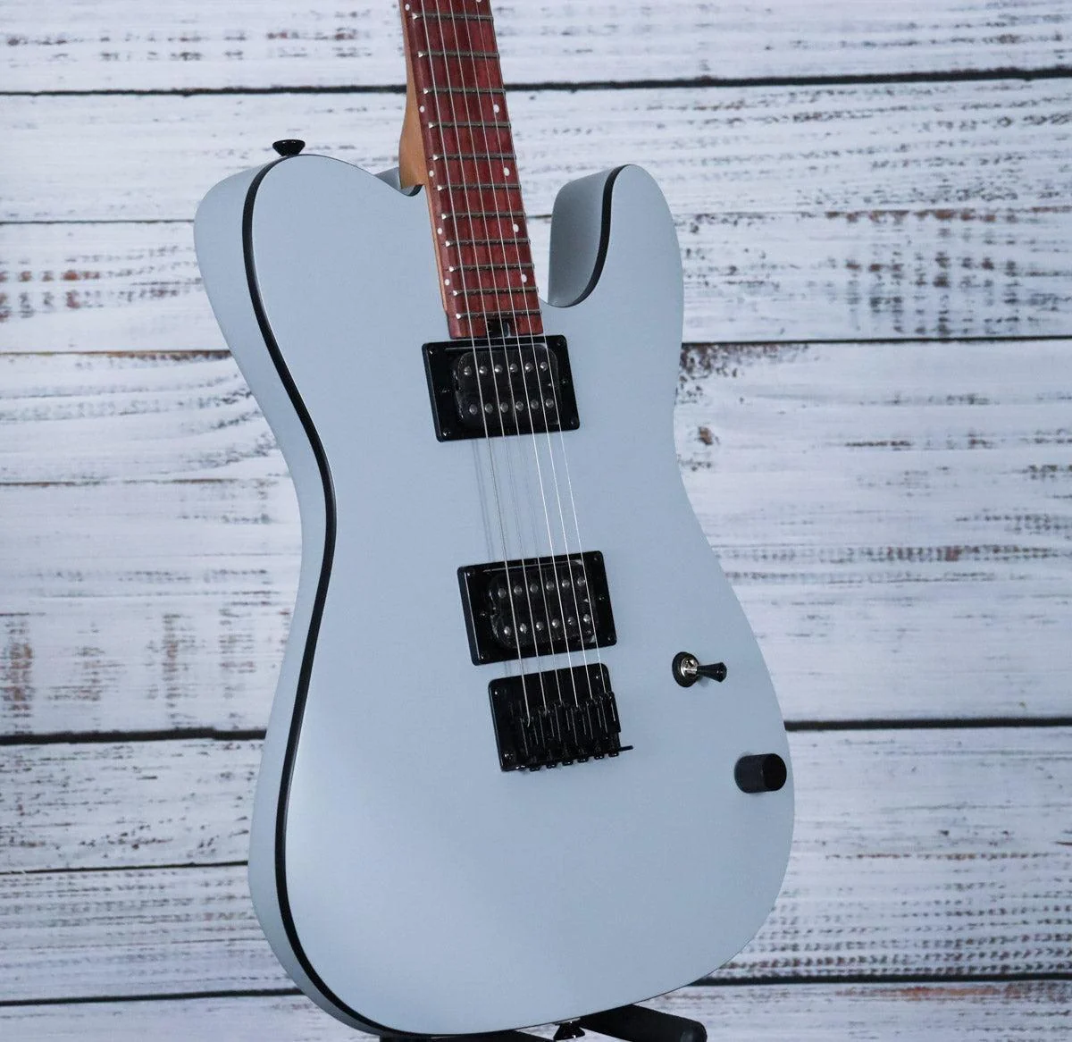 Charvel Standard Series San Dimas Style-2 Electric Guitar SD2 HH HT | Satin Gray (IN-STOCK) - Image 4