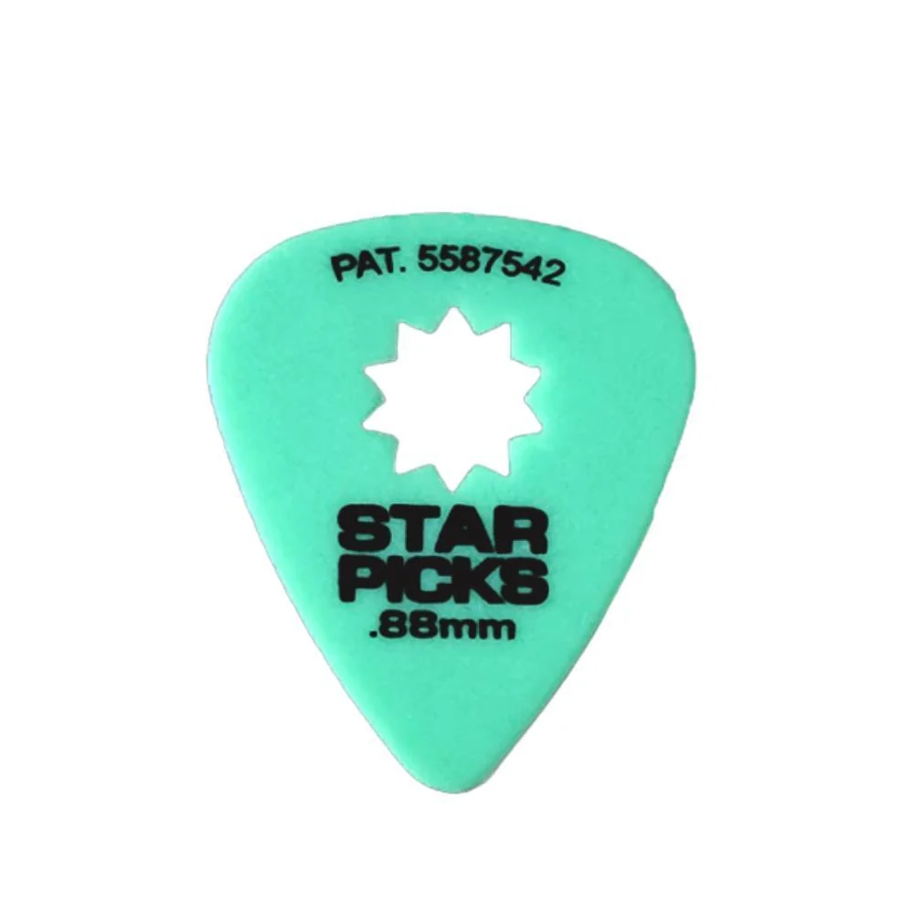 Cleartone Delrin Star Guitar Picks | .88mm | 12-Pack