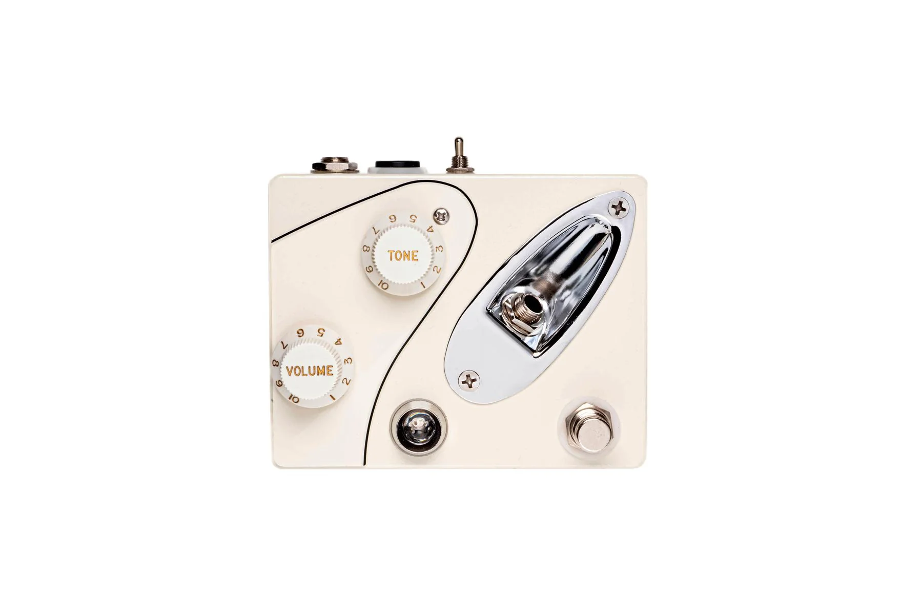 Coppersound Pedals Strategy Preamp/Overdrive Pedal | Olympic White - Image 2