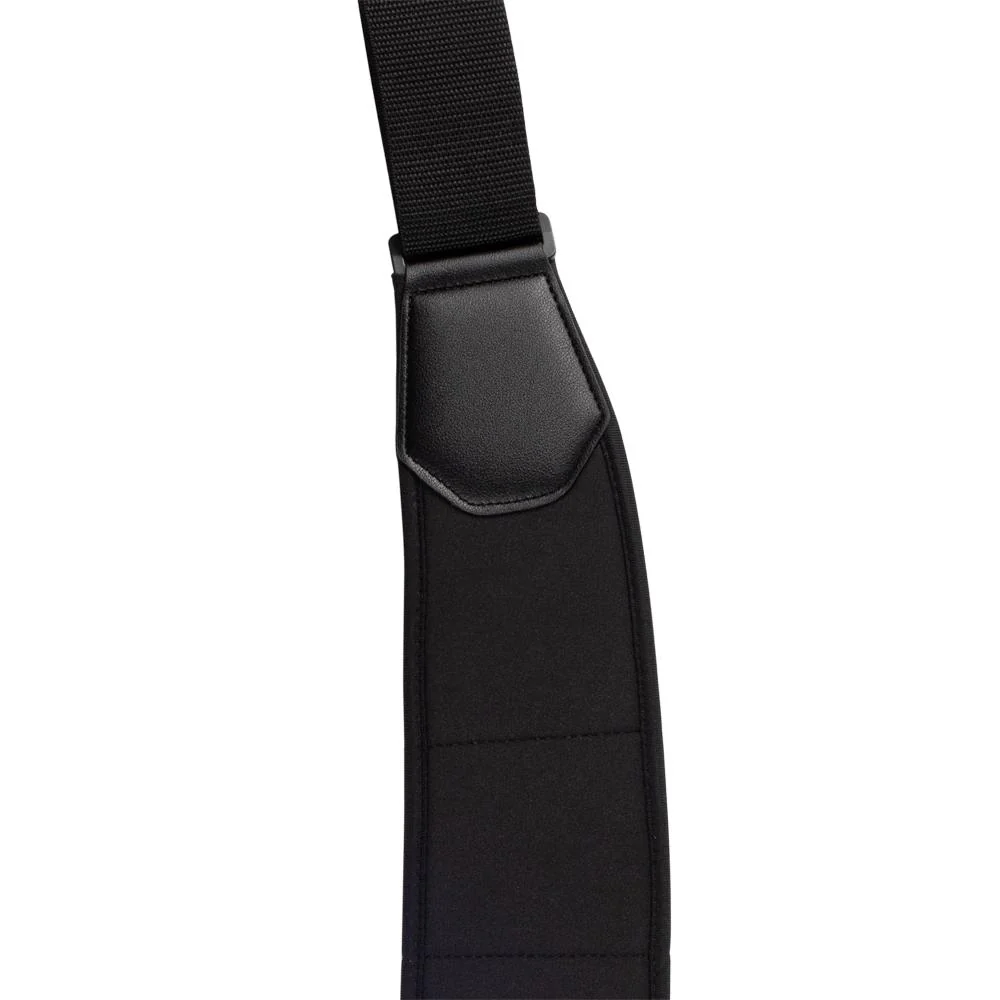 D'Addario Auto-Locking Comfort Guitar Strap | Black (3.5" Wide) - Image 3