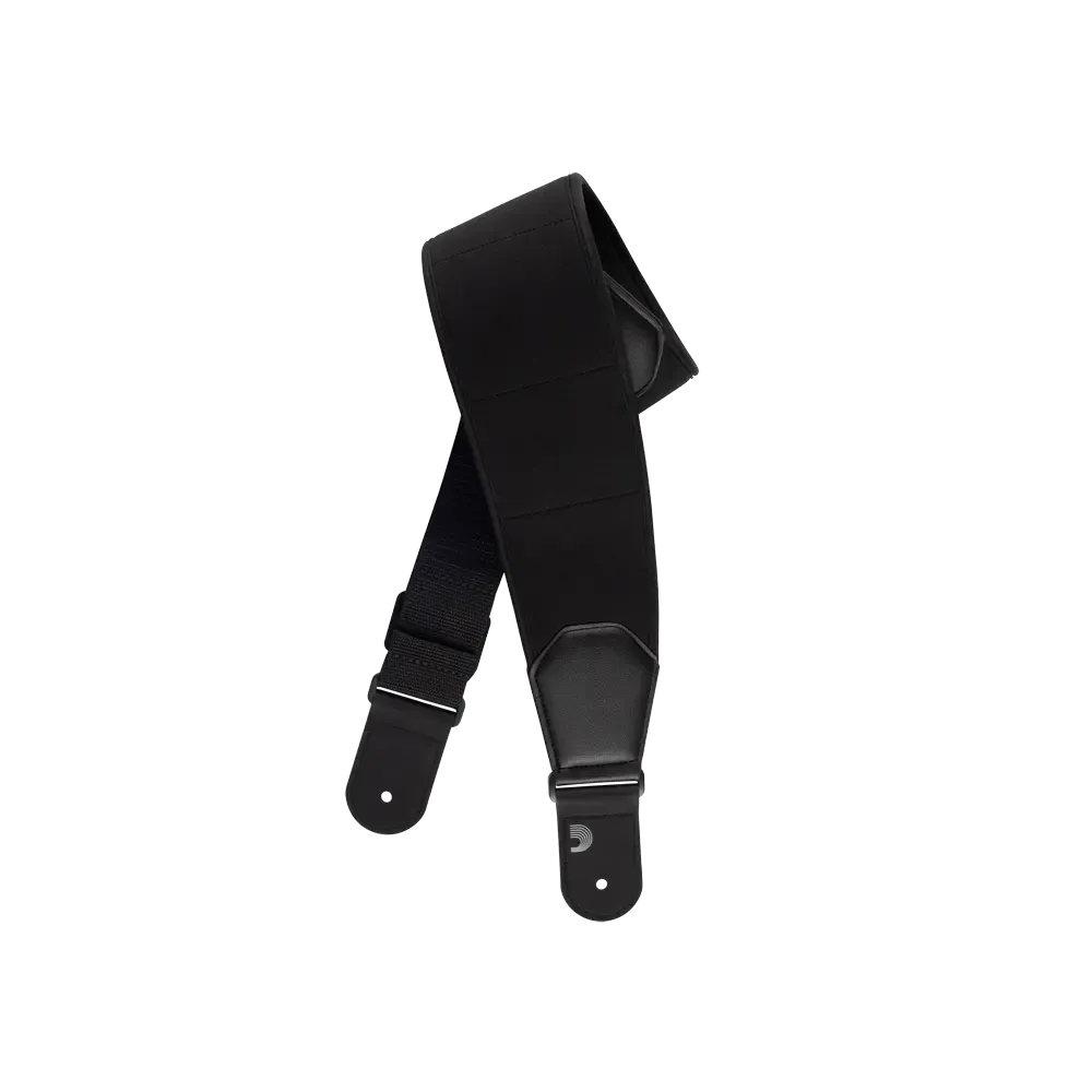 D'Addario Comfort Neoprene Guitar Strap | Black