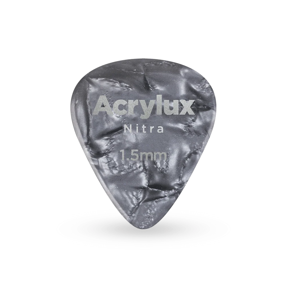 D'Addario Acrylux Nitra Standard Guitar Pick | 1.5mm (3-Pack) - Image 2