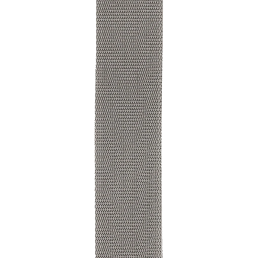 D'Addario Auto-Lock Polypro Guitar Strap | Silver (2") - Image 2