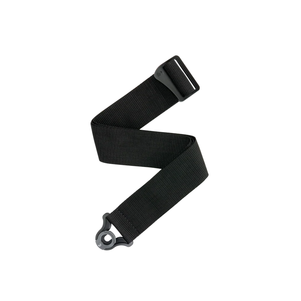 D'Addario Auto-Locking Polypro Guitar Strap | Black (2")