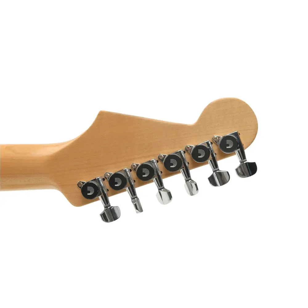 D'Addario Auto-Trim Locking Tuning Machines | 6-In-Line | Chrome - Image 3