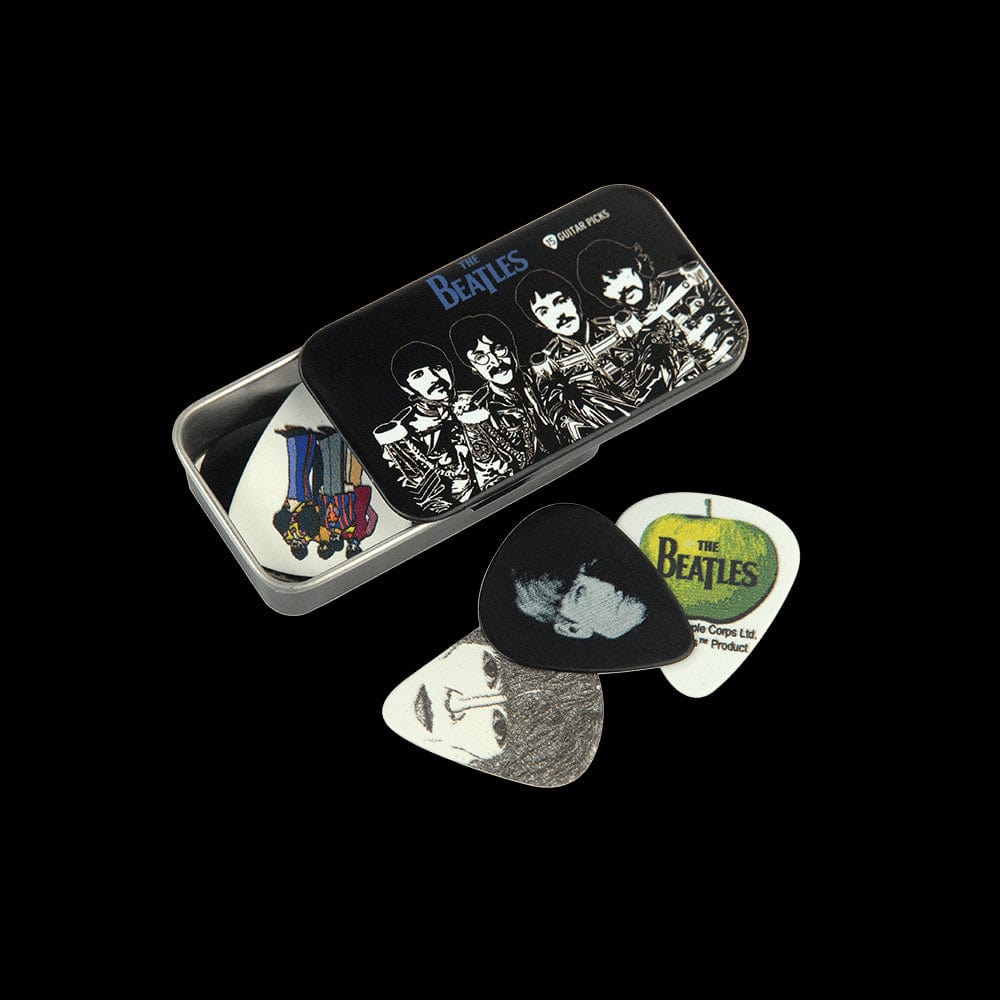 D'Addario Beatles Sgt. Peppers Signature Guitar Pick Tin | 15 Picks