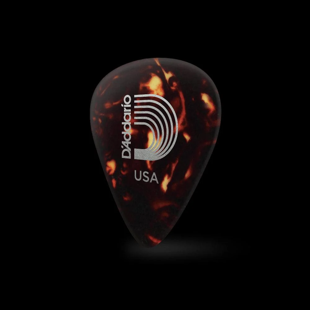 D'Addario Classic Celluloid Pick | Heavy | 10 Pack - Image 2
