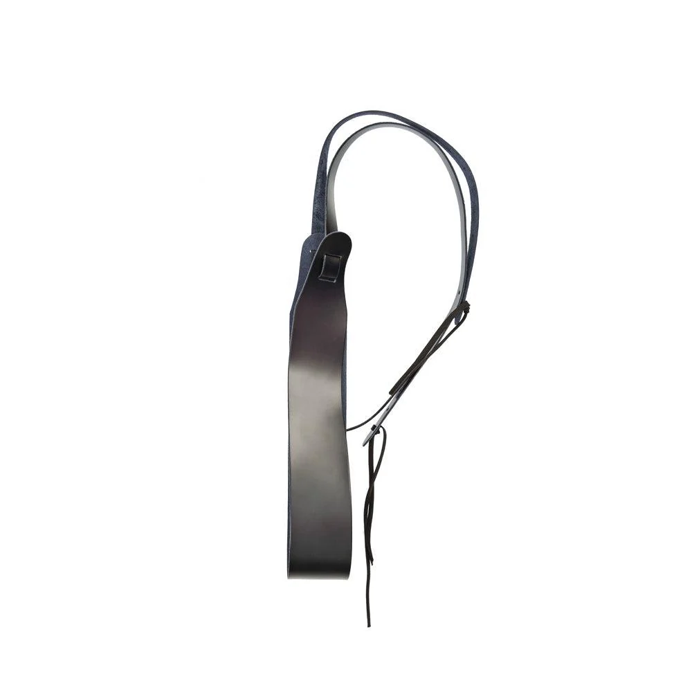 D'Addario Classic Leather Banjo Strap | Black (2")