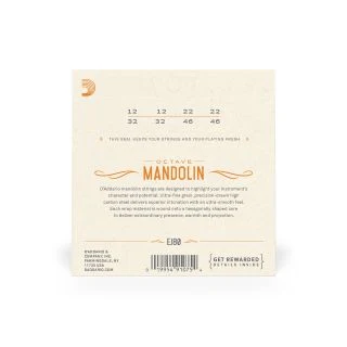 D'Addario Phosphor Bronze Octave Mandolin Strings | 12-46 (Medium) - Image 2