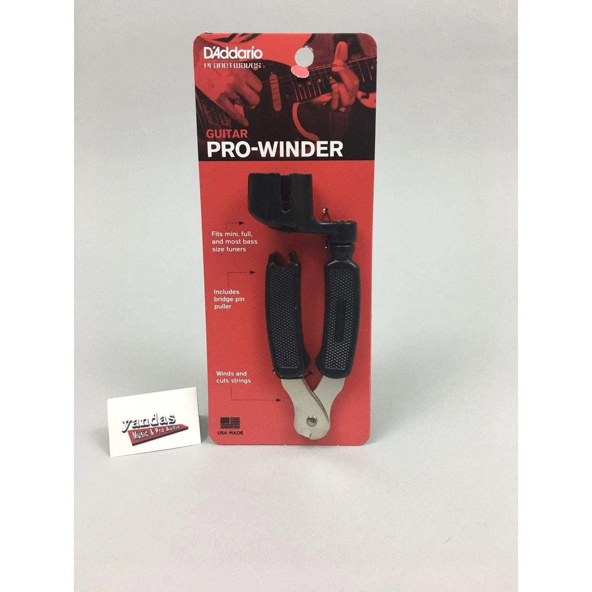 D'Addario Guitar Pro String Winder
