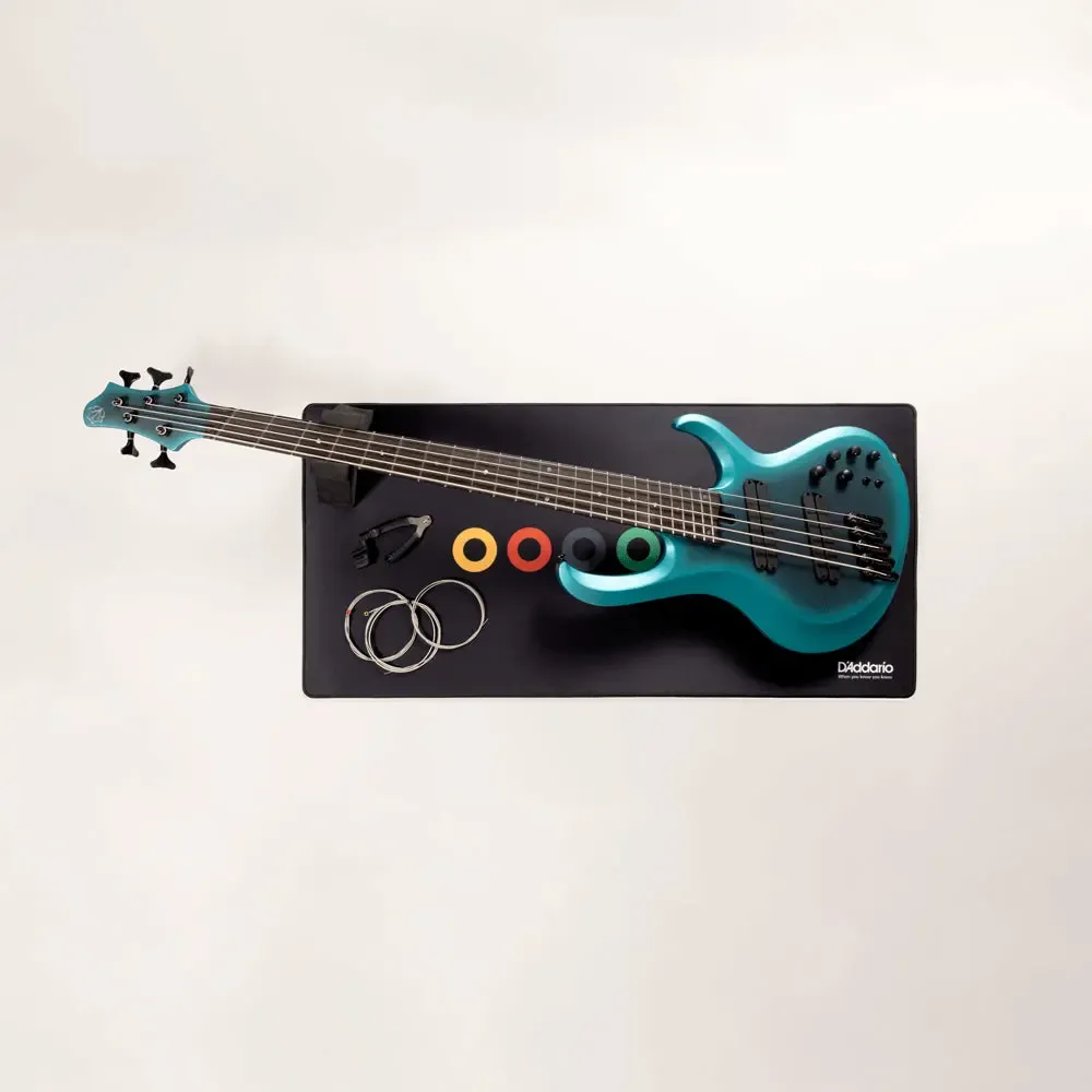 D'Addario Oversized String Change Mat | Ball End Black - Image 2