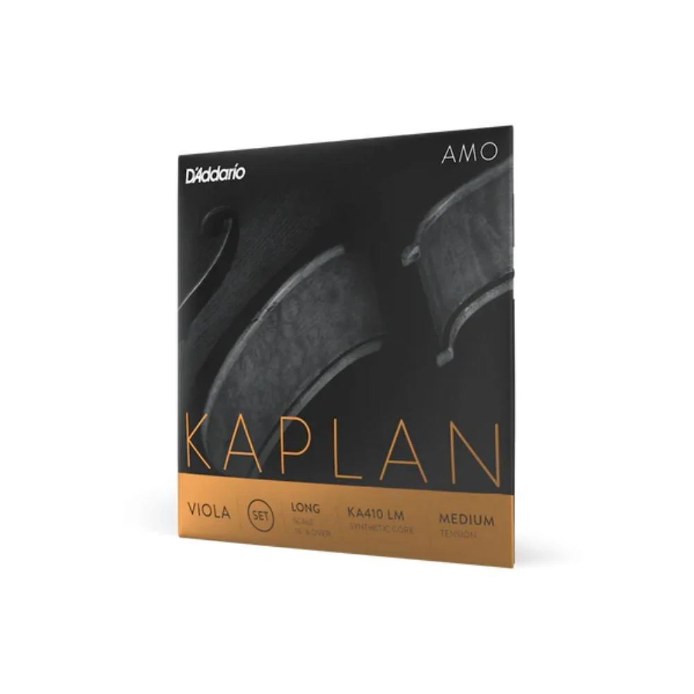 D'Addario Kaplan Amo Viola String Set | Long Scale (Medium Tension)