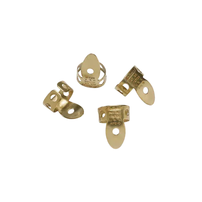 D'Addario National Brass Finger Picks | 4pk