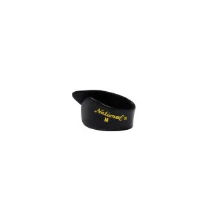 D'Addario National Celluloid Thumb Picks | Medium Black | 12 pack - Image 2