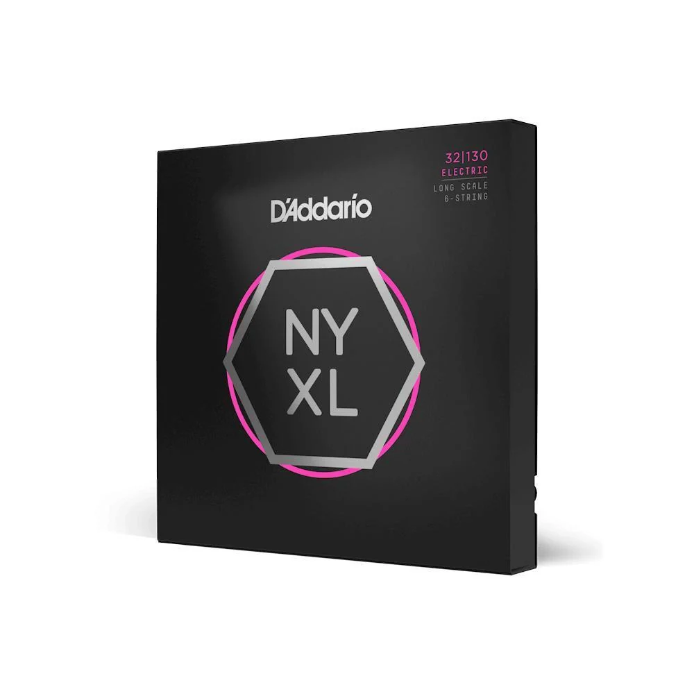 D'Addario NYXL 6-String Bass Guitar Strings | 32-130 (Light)