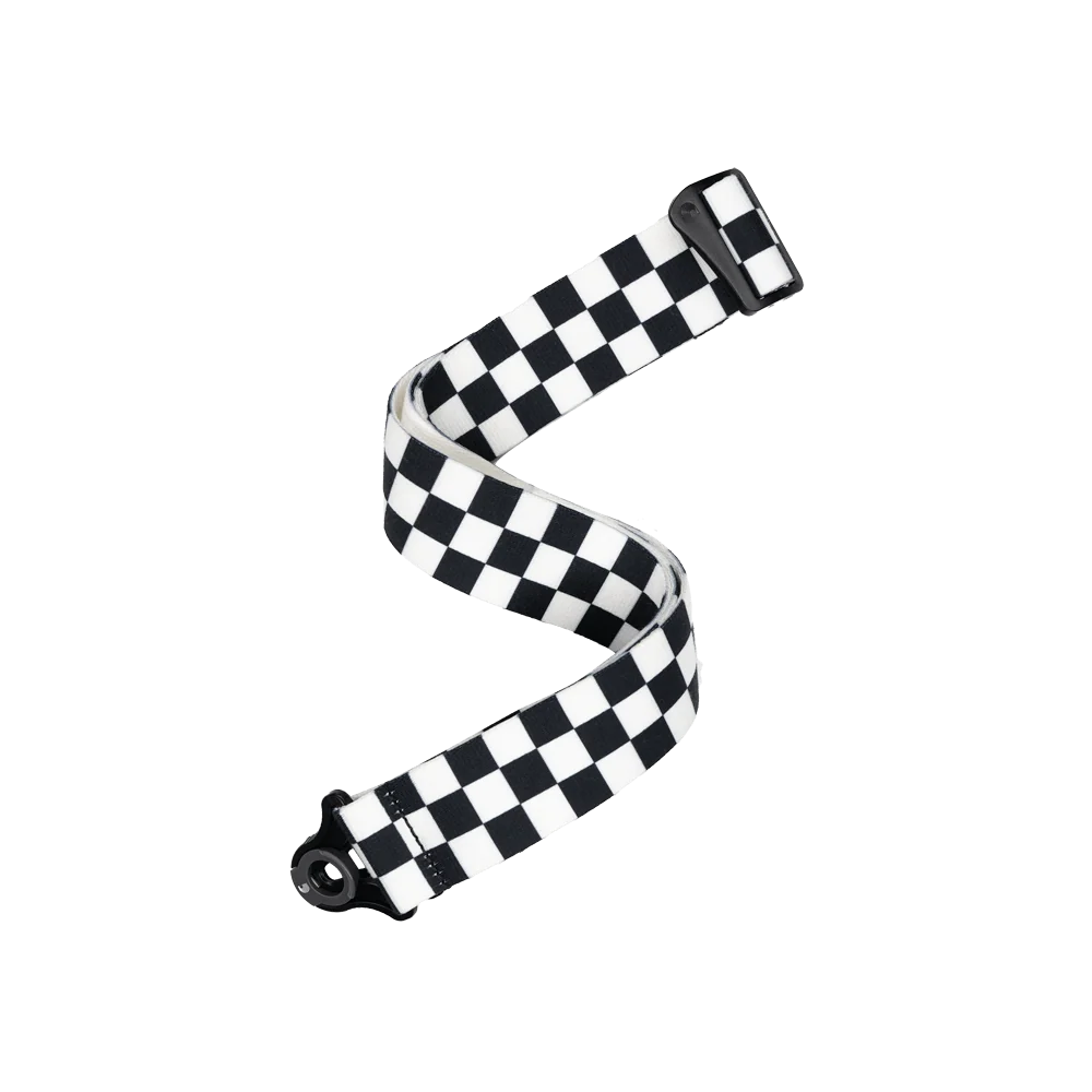 D'Addario Auto-Locking Nylon Guitar Strap | Checkerboard (2") - Image 4